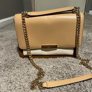 Brown and Tan Cross Body